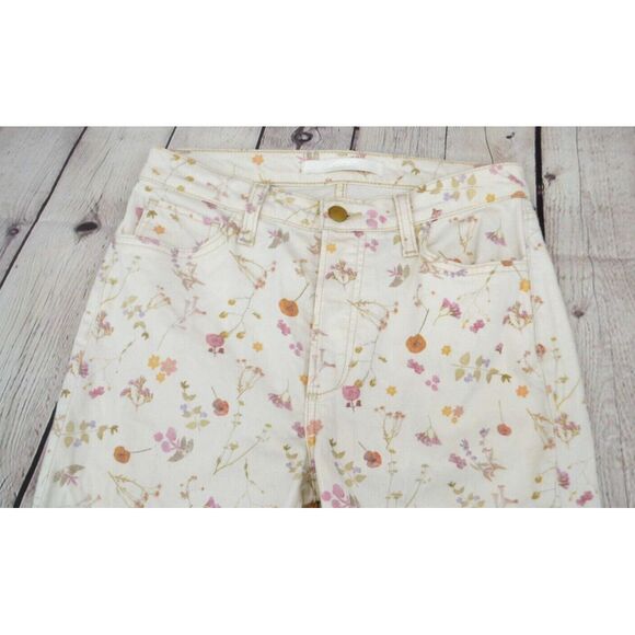 JOE'S JEANS Women's The Scout Mid Rise Slim Boyfriend Jeans SIZE 26 Floral - Picture 5 of 8